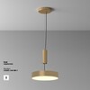 Миниатюра фото потолочный светодиодный светильник maytoni zon c032cl-36w3k-rd-mg | 220svet.ru